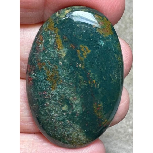 Oval 42x28mm Indian Bloodstone Cabochon 34