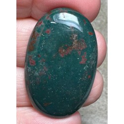 Oval 37x24mm Indian Bloodstone Cabochon 39