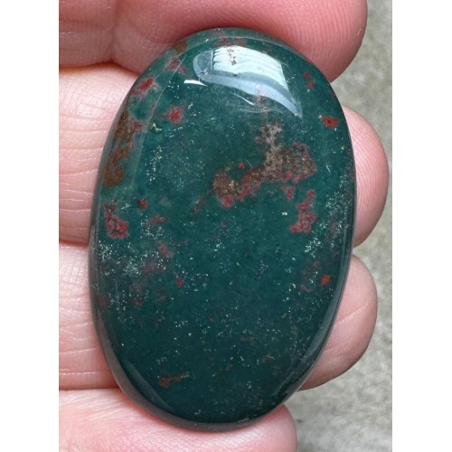 Oval 37x24mm Indian Bloodstone Cabochon 39