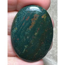 Oval 41x29mm Indian Bloodstone Cabochon 42