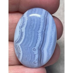 Oval 35x24mm Blue Lace Agate Cabochon 16