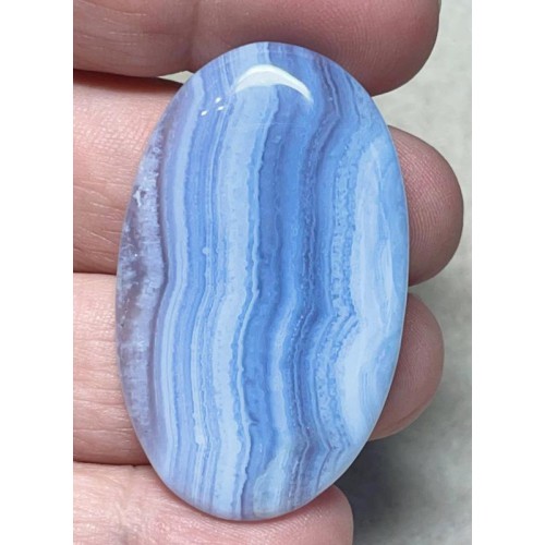Oval 45x27mm Blue Lace Agate Cabochon 27