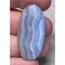 Oval 42x20mm Blue Lace Agate Cabochon 29