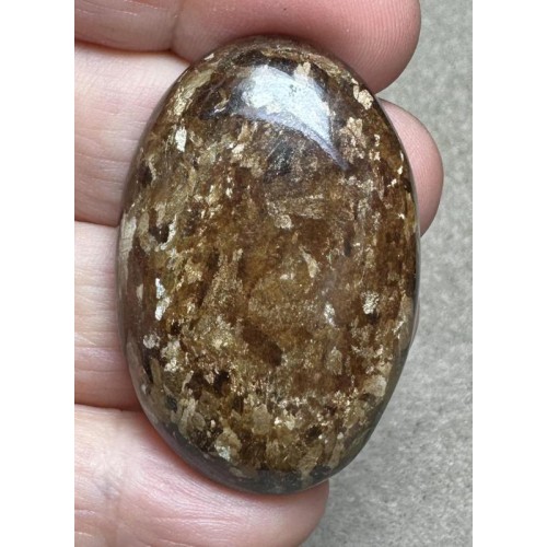 Oval 44x29mm Bronzite Cabochon 08