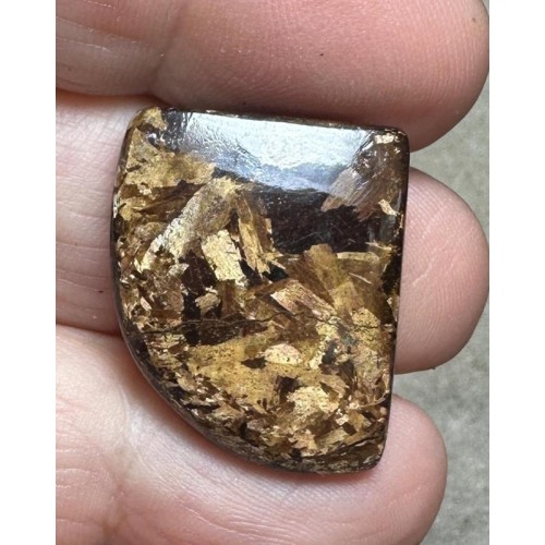 Freeform 29x22mm Bronzite Cabochon 12