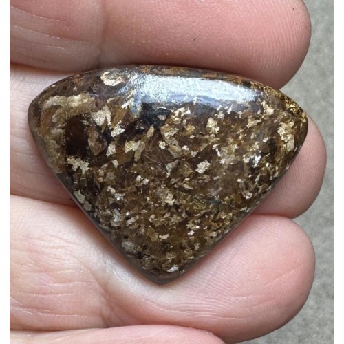 Teardrop 24x31mm Bronzite Cabochon 16