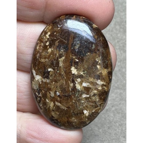 Oval 39x27mm Bronzite Cabochon 20