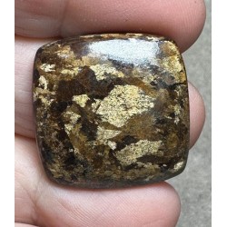 Square 25x25mm Bronzite Cabochon 21