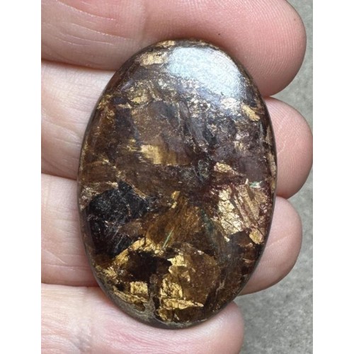 Oval 39x26mm Bronzite Cabochon 25