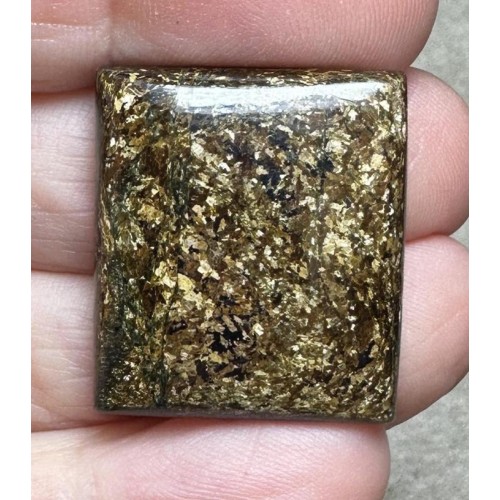 Rectangle 25x22mm Bronzite Cabochon 26