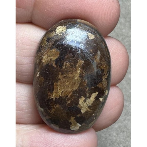 Oval 31x21mm Bronzite Cabochon 28