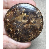 Round 54x54mm Bronzite Cabochon 30