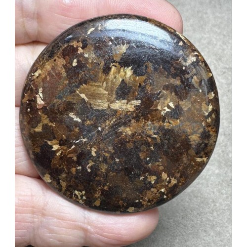 Round 54x54mm Bronzite Cabochon 30