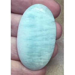 Oval 52x30mm Caribbean Blue Calcite Cabochon 19