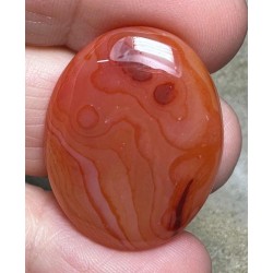 Oval 29x23mm Carnelian Cabochon 56