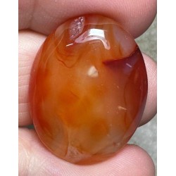 Oval 27x21mm Carnelian Cabochon 58