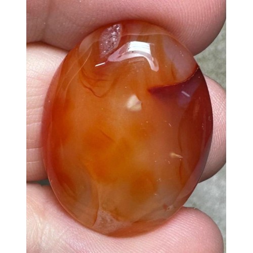 Oval 27x21mm Carnelian Cabochon 58