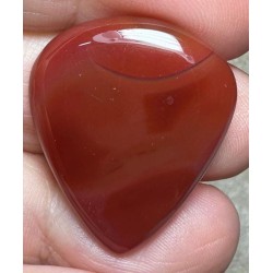 Teardrop 28x24mm Carnelian Cabochon 61