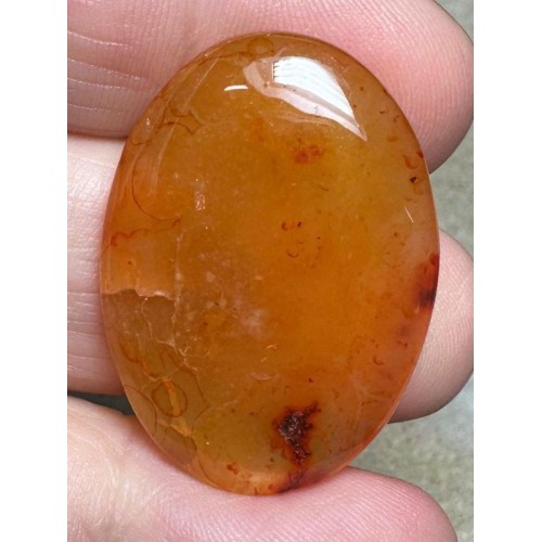 Oval 31x22mm Carnelian Cabochon 70