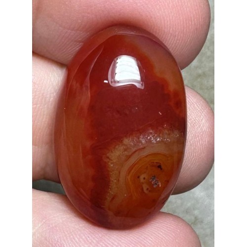 Oval 25x17mm Carnelian Cabochon 73