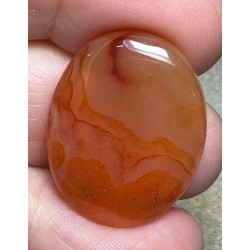 Oval 26x21mm Carnelian Cabochon 74