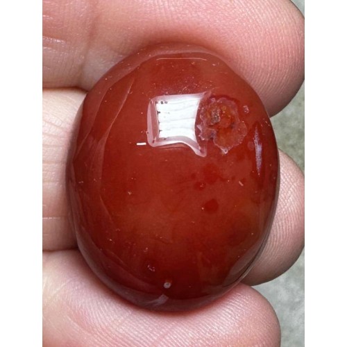 Oval 26x21mm Carnelian Cabochon 80