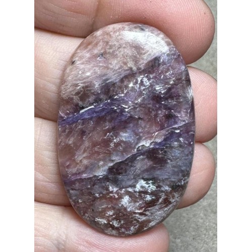 Oval 42x26mm Designer Charoite Cabochon 01