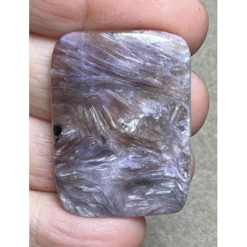 Rectangle 36x26mm Designer Charoite Cabochon 04