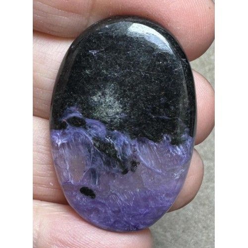 Oval 39x26mm Designer Charoite Cabochon 10