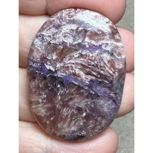 Oval 40x29mm Designer Charoite Cabochon 11