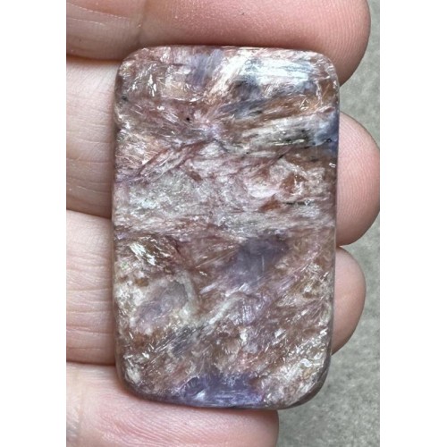 Rectangle 37x23mm Designer Charoite Cabochon 14