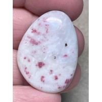 Freeform 34x25mm Cinnabar in Quartz Cabochon 33