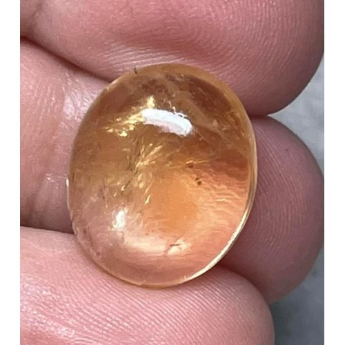 Oval 17x14mm Citrine Cabochon 05