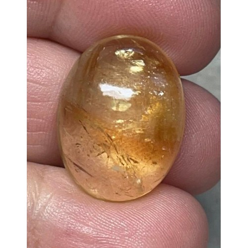 Oval 22x17mm Citrine Cabochon 07