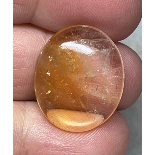 Oval 22x18mm Citrine Cabochon 08