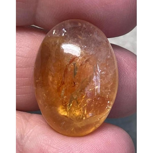 Oval 25x18mm Citrine Cabochon 12