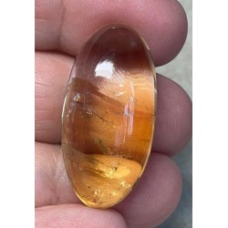 Oval 33x17mm Citrine Cabochon 22