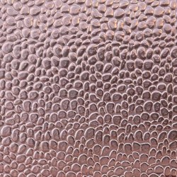 0.55 Thick 60x60mm Bare Copper Plate Pebbles Design 59