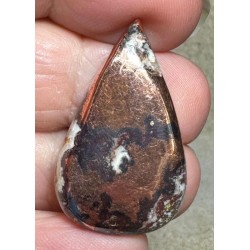 Teardrop 33x20mm Native Copper in Dolomite Cabochon 12