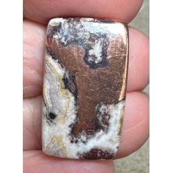 Rectangle 27x16mm Native Copper in Dolomite Cabochon 13