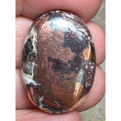 Oval 30x21mm Native Copper in Dolomite Cabochon 30