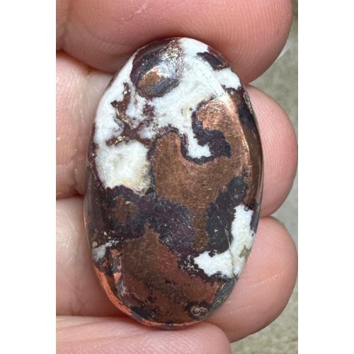 Oval 30x18mm Native Copper in Dolomite Cabochon 31