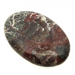 Oval 39x26mm Natural Crazy Lace Agate Cabochon 01