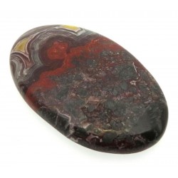 Oval 40x25mm Natural Crazy Lace Agate Cabochon 15