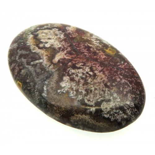 Oval 40x25mm Natural Crazy Lace Agate Cabochon 16