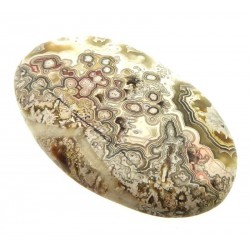 Oval 46x27mm Crazy Lace Agate Cabochon 25