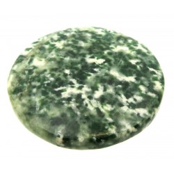 Round 44x44mm Diopside Cabochon 07