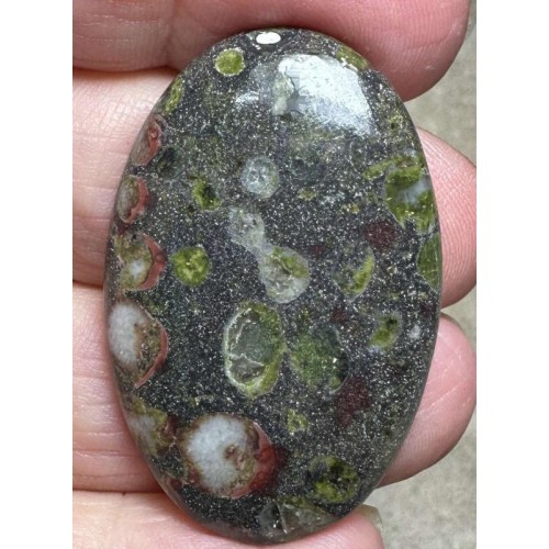 Oval 40x26mm Epidote Cabochon 16