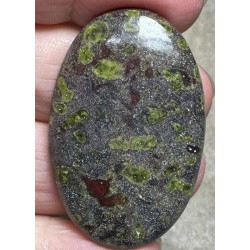 Oval 44x28mm Epidote Cabochon 18