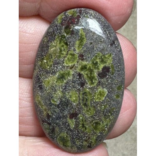 Oval 37x23mm Epidote Cabochon 19